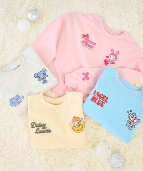 pom ponette junior / ポンポネット ジュニア スウェット | ナカムラくん サガラ刺しゅうトレーナー | 詳細12