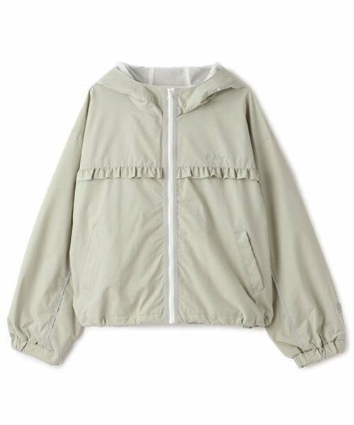 pom ponette junior / ポンポネット ジュニア ブルゾン | 【撥水】【花粉ガード】フリルウィンドブレーカー | 詳細12
