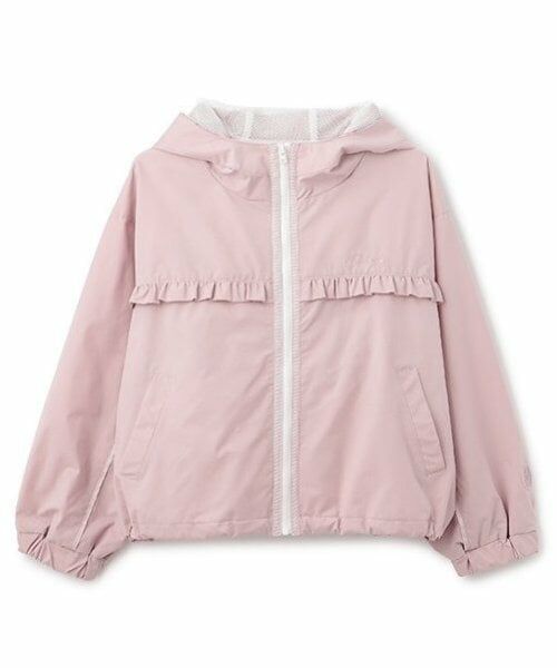 pom ponette junior / ポンポネット ジュニア ブルゾン | 【撥水】【花粉ガード】フリルウィンドブレーカー | 詳細14