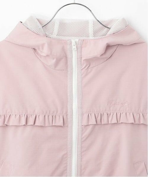 pom ponette junior / ポンポネット ジュニア ブルゾン | 【撥水】【花粉ガード】フリルウィンドブレーカー | 詳細16