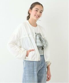 pom ponette junior / ポンポネット ジュニア ブルゾン | シアーZIPカットブルゾン