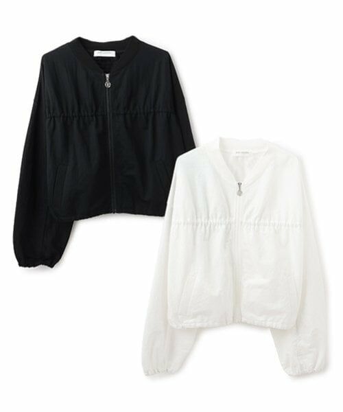 pom ponette junior / ポンポネット ジュニア ブルゾン | シアーZIPカットブルゾン | 詳細2