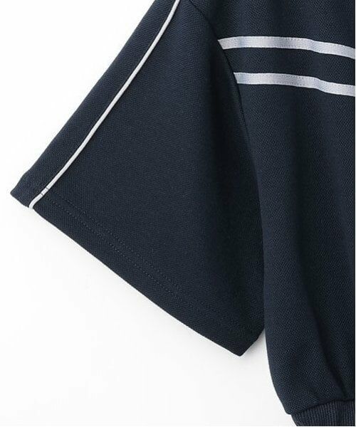 pom ponette junior / ポンポネット ジュニア ミニ丈・ひざ丈ワンピース | ハーフZIPカットワンピース | 詳細7