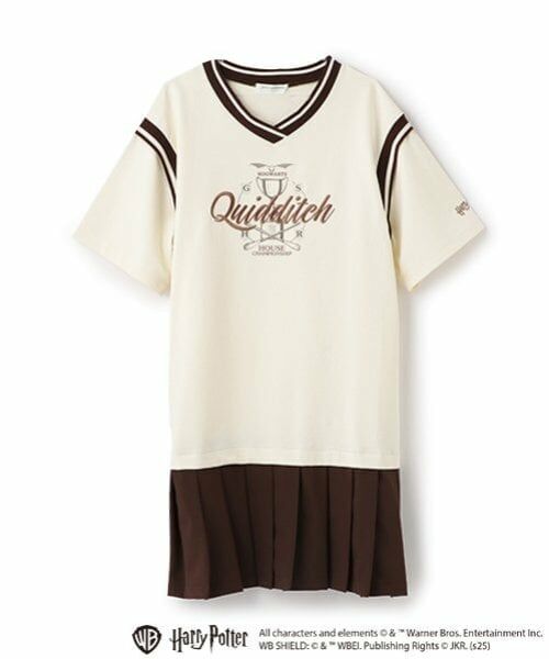 pom ponette junior / ポンポネット ジュニア ミニ丈・ひざ丈ワンピース | 【Harry Potter】プリーツドッキングワンピース | 詳細22