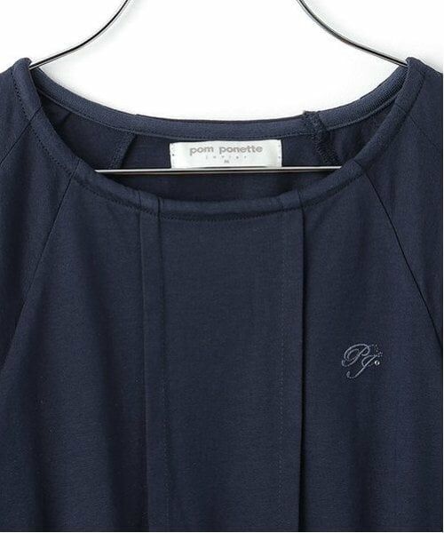 pom ponette junior / ポンポネット ジュニア ミニ丈・ひざ丈ワンピース | シアーチェックドッキングワンピース | 詳細5