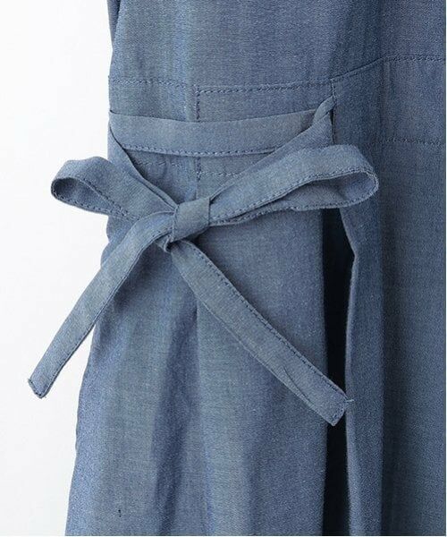 pom ponette junior / ポンポネット ジュニア ミニ丈・ひざ丈ワンピース | リボンシャツワンピース | 詳細10