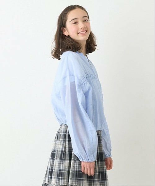 pom ponette junior / ポンポネット ジュニア ブルゾン | 【UVカット加工】シアーZIPブルゾン | 詳細4