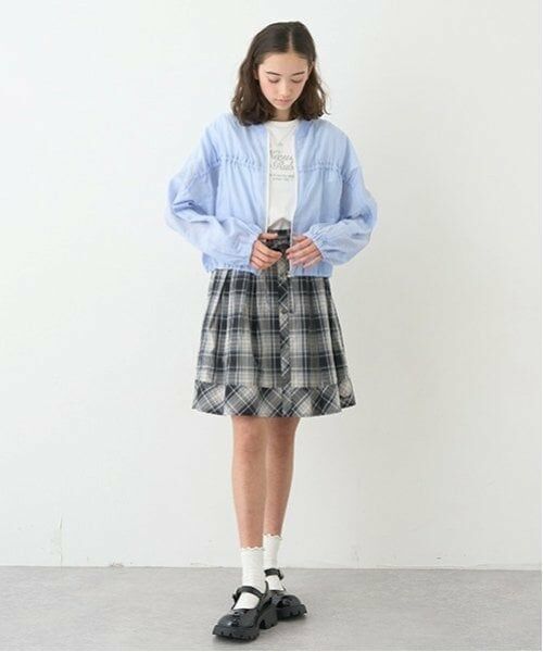 pom ponette junior / ポンポネット ジュニア ブルゾン | 【UVカット加工】シアーZIPブルゾン | 詳細6