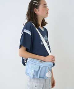 pom ponette junior / ポンポネット ジュニア ショルダーバッグ | チャーム付きカジュアルショルダー