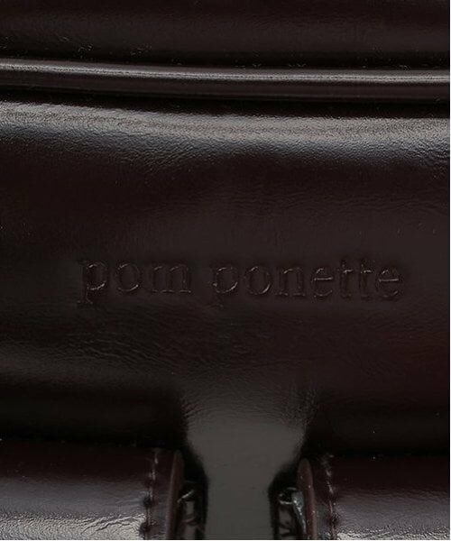 pom ponette junior / ポンポネット ジュニア ボストンバッグ | ロゴチャーム付ｗポケットボストンバッグ | 詳細24