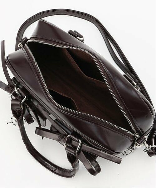 pom ponette junior / ポンポネット ジュニア ボストンバッグ | ロゴチャーム付ｗポケットボストンバッグ | 詳細25