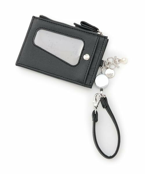 pom ponette junior / ポンポネット ジュニア カードケース・名刺入れ・定期入れ | リボンモチーフマルチパスケース | 詳細1