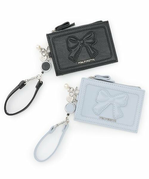 pom ponette junior / ポンポネット ジュニア カードケース・名刺入れ・定期入れ | リボンモチーフマルチパスケース | 詳細8