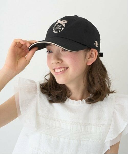 pom ponette junior / ポンポネット ジュニア キャップ | リボン刺しゅうCAP | 詳細10
