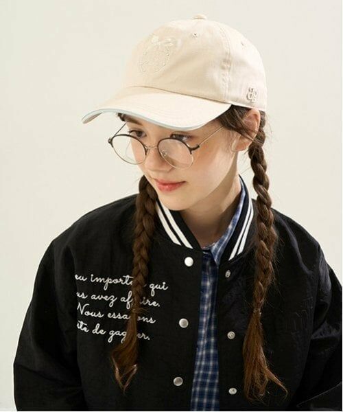 pom ponette junior / ポンポネット ジュニア キャップ | リボン刺しゅうCAP | 詳細14