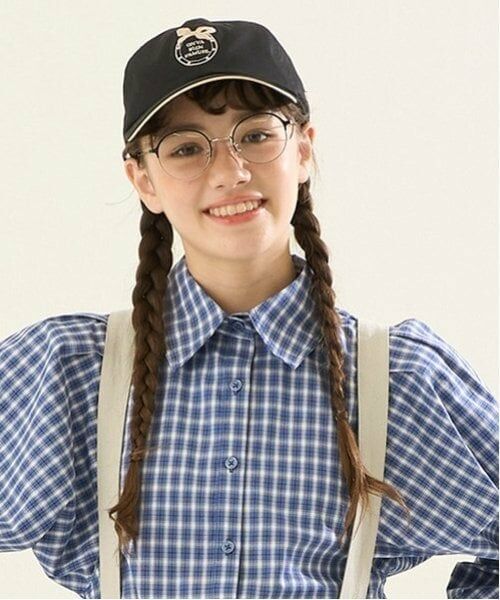 pom ponette junior / ポンポネット ジュニア キャップ | リボン刺しゅうCAP | 詳細16