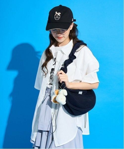 pom ponette junior / ポンポネット ジュニア キャップ | リボン刺しゅうCAP | 詳細9