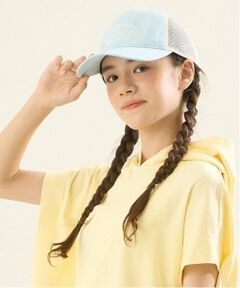 pom ponette junior / ポンポネット ジュニア キャップ | ロゴ刺しゅうメッシュCAP