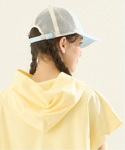 pom ponette junior / ポンポネット ジュニア キャップ | ロゴ刺しゅうメッシュCAP | 詳細1