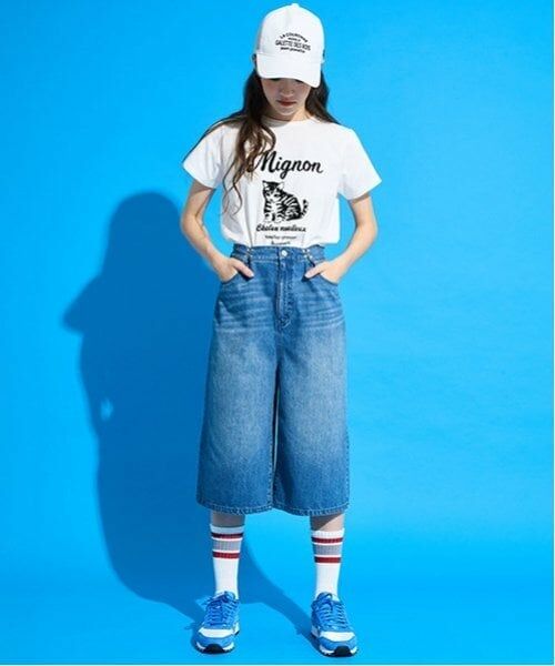 pom ponette junior / ポンポネット ジュニア キャップ | ロゴ刺しゅうメッシュCAP | 詳細8