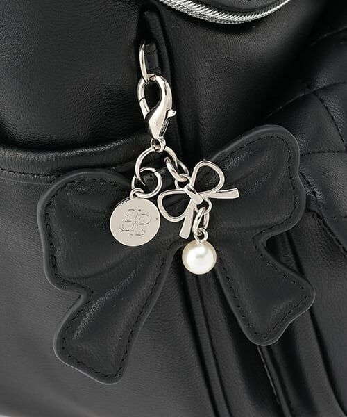 pom ponette junior / ポンポネット ジュニア リュック・バックパック | 【Cuugal掲載】リボンチャーム付きバケツ型リュック | 詳細13