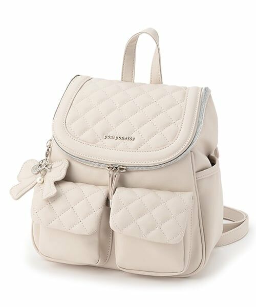 pom ponette junior / ポンポネット ジュニア リュック・バックパック | 【Cuugal掲載】リボンチャーム付きバケツ型リュック | 詳細7