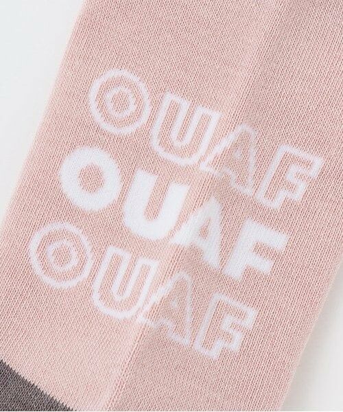 pom ponette junior / ポンポネット ジュニア ソックス | イヌ刺しゅう ライン入り短丈ソックス | 詳細2