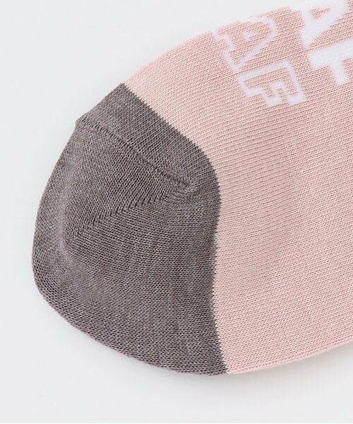 pom ponette junior / ポンポネット ジュニア ソックス | イヌ刺しゅう ライン入り短丈ソックス | 詳細3