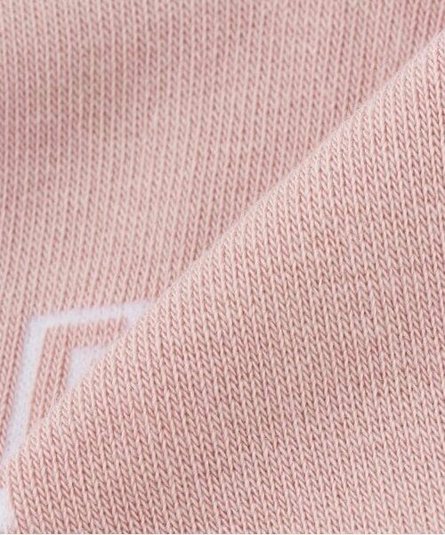 pom ponette junior / ポンポネット ジュニア ソックス | イヌ刺しゅう ライン入り短丈ソックス | 詳細4