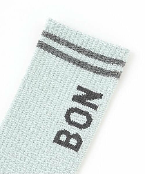 pom ponette junior / ポンポネット ジュニア ソックス | ライン入りリブクルーソックス | 詳細1