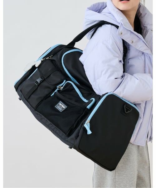 pom ponette junior / ポンポネット ジュニア ボストンバッグ | 3WAYボストンバッグ（黒）