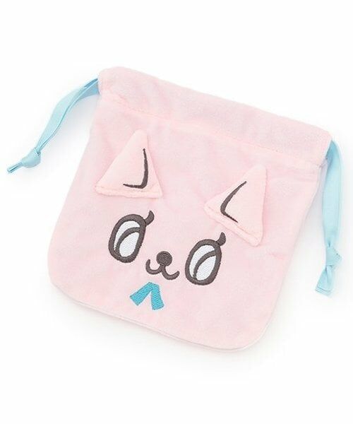 pom ponette junior / ポンポネット ジュニア ポーチ | ピコ  ミニ巾着（ピンク）