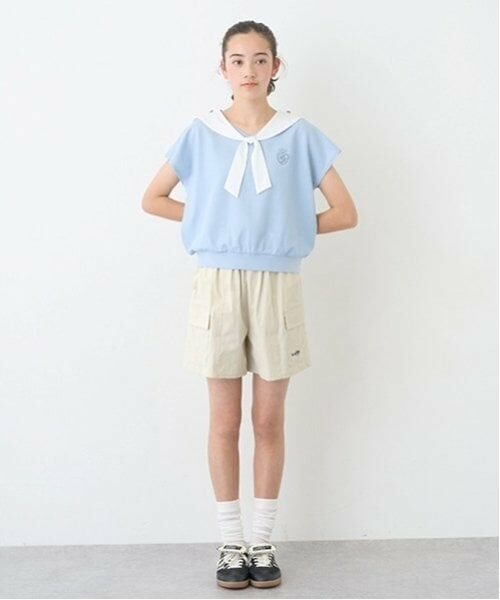 pom ponette junior / ポンポネット ジュニア ショート・ハーフ・半端丈パンツ | 【GOOD PRICE】【水陸両用/速乾/UV】イージータフタショーパン | 詳細14