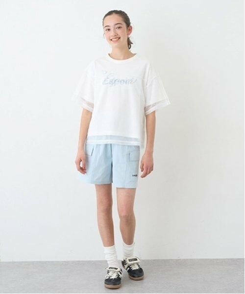 pom ponette junior / ポンポネット ジュニア ショート・ハーフ・半端丈パンツ | 【GOOD PRICE】【水陸両用/速乾/UV】イージータフタショーパン | 詳細16