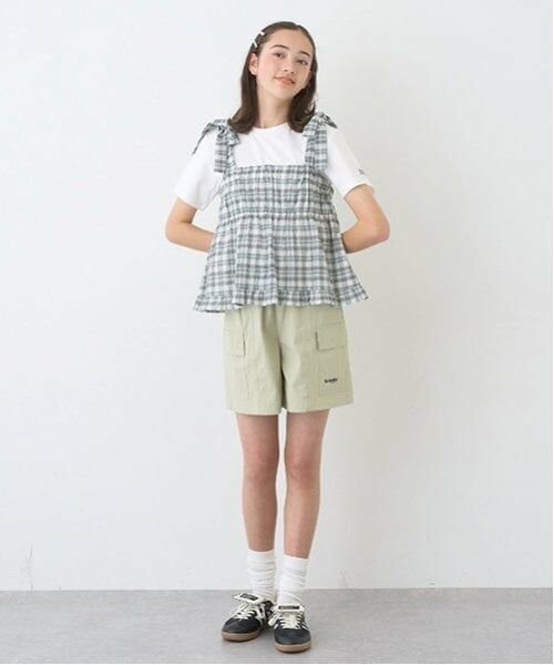 pom ponette junior / ポンポネット ジュニア ショート・ハーフ・半端丈パンツ | 【GOOD PRICE】【水陸両用/速乾/UV】イージータフタショーパン | 詳細19