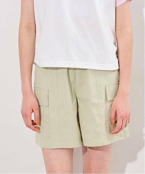 pom ponette junior / ポンポネット ジュニア ショート・ハーフ・半端丈パンツ | 【GOOD PRICE】【水陸両用/速乾/UV】イージータフタショーパン（薄カーキ）