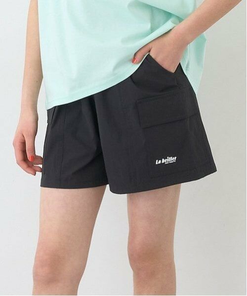 pom ponette junior / ポンポネット ジュニア ショート・ハーフ・半端丈パンツ | 【GOOD PRICE】【水陸両用/速乾/UV】イージータフタショーパン（黒）