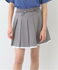 pom ponette junior / ポンポネット ジュニア ショート・ハーフ・半端丈パンツ | 【Cuugal掲載】カットデニムプリーツスカパン