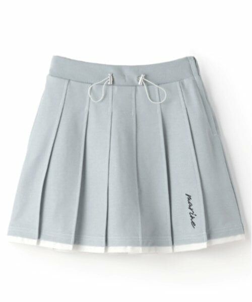 pom ponette junior / ポンポネット ジュニア ショート・ハーフ・半端丈パンツ | 【Cuugal掲載】カットデニムプリーツスカパン | 詳細11