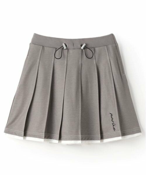 pom ponette junior / ポンポネット ジュニア ショート・ハーフ・半端丈パンツ | 【Cuugal掲載】カットデニムプリーツスカパン | 詳細12