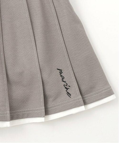 pom ponette junior / ポンポネット ジュニア ショート・ハーフ・半端丈パンツ | 【Cuugal掲載】カットデニムプリーツスカパン | 詳細6