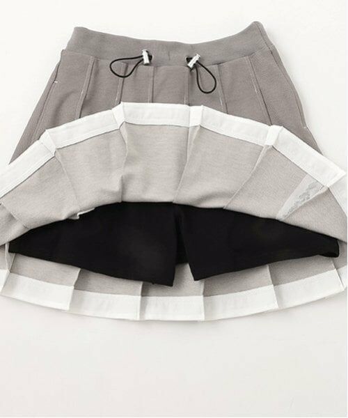 pom ponette junior / ポンポネット ジュニア ショート・ハーフ・半端丈パンツ | 【Cuugal掲載】カットデニムプリーツスカパン | 詳細8