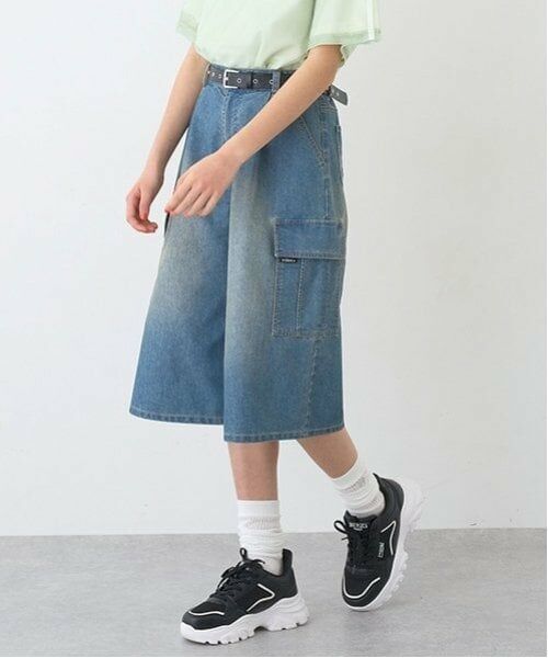 pom ponette junior / ポンポネット ジュニア ショート・ハーフ・半端丈パンツ | 【ニコ☆プチ掲載】デニムハーフパンツ | 詳細14