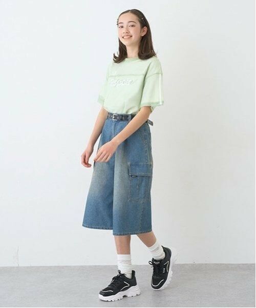 pom ponette junior / ポンポネット ジュニア ショート・ハーフ・半端丈パンツ | 【ニコ☆プチ掲載】デニムハーフパンツ | 詳細16
