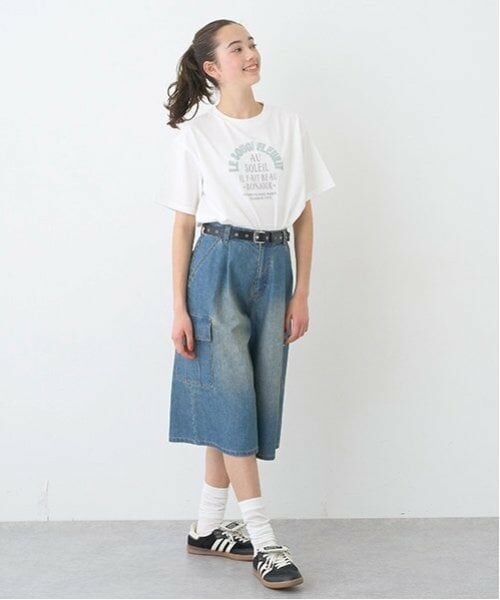 pom ponette junior / ポンポネット ジュニア ショート・ハーフ・半端丈パンツ | 【ニコ☆プチ掲載】デニムハーフパンツ | 詳細17