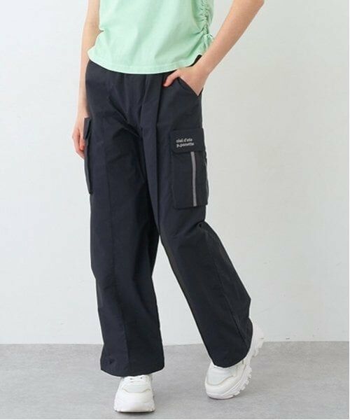 pom ponette junior / ポンポネット ジュニア ショート・ハーフ・半端丈パンツ | 【Cuugal掲載】【撥水】ウエストリブカーゴパンツ | 詳細13