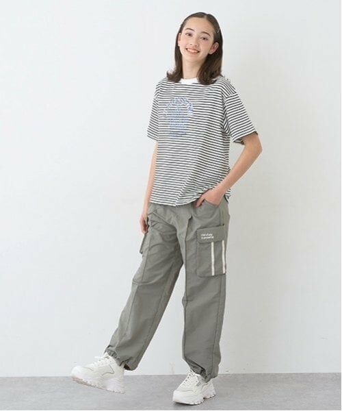 pom ponette junior / ポンポネット ジュニア ショート・ハーフ・半端丈パンツ | 【Cuugal掲載】【撥水】ウエストリブカーゴパンツ | 詳細17