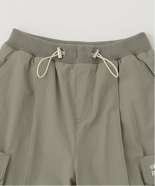 pom ponette junior / ポンポネット ジュニア ショート・ハーフ・半端丈パンツ | 【Cuugal掲載】【撥水】ウエストリブカーゴパンツ | 詳細2