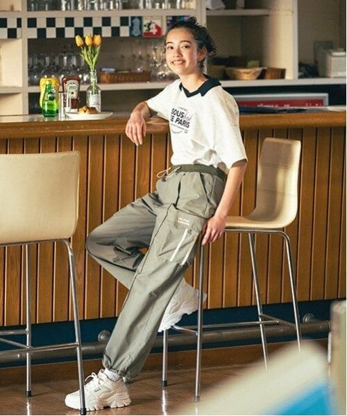 pom ponette junior / ポンポネット ジュニア ショート・ハーフ・半端丈パンツ | 【Cuugal掲載】【撥水】ウエストリブカーゴパンツ | 詳細22