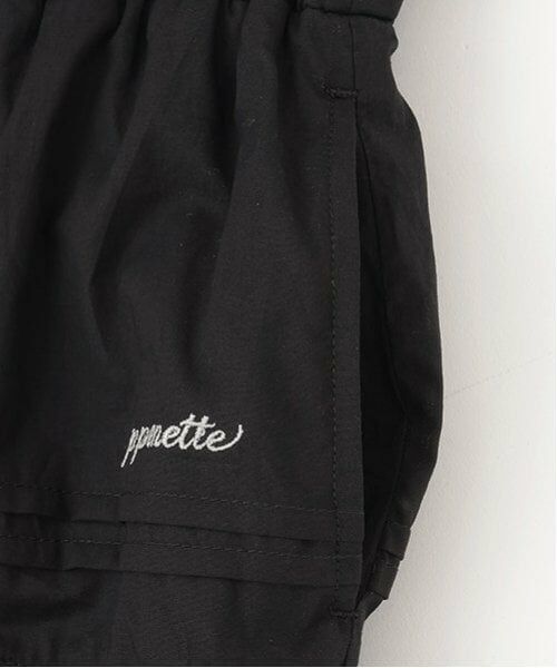 pom ponette junior / ポンポネット ジュニア ショート・ハーフ・半端丈パンツ | コットンレースティアードスカパン | 詳細4